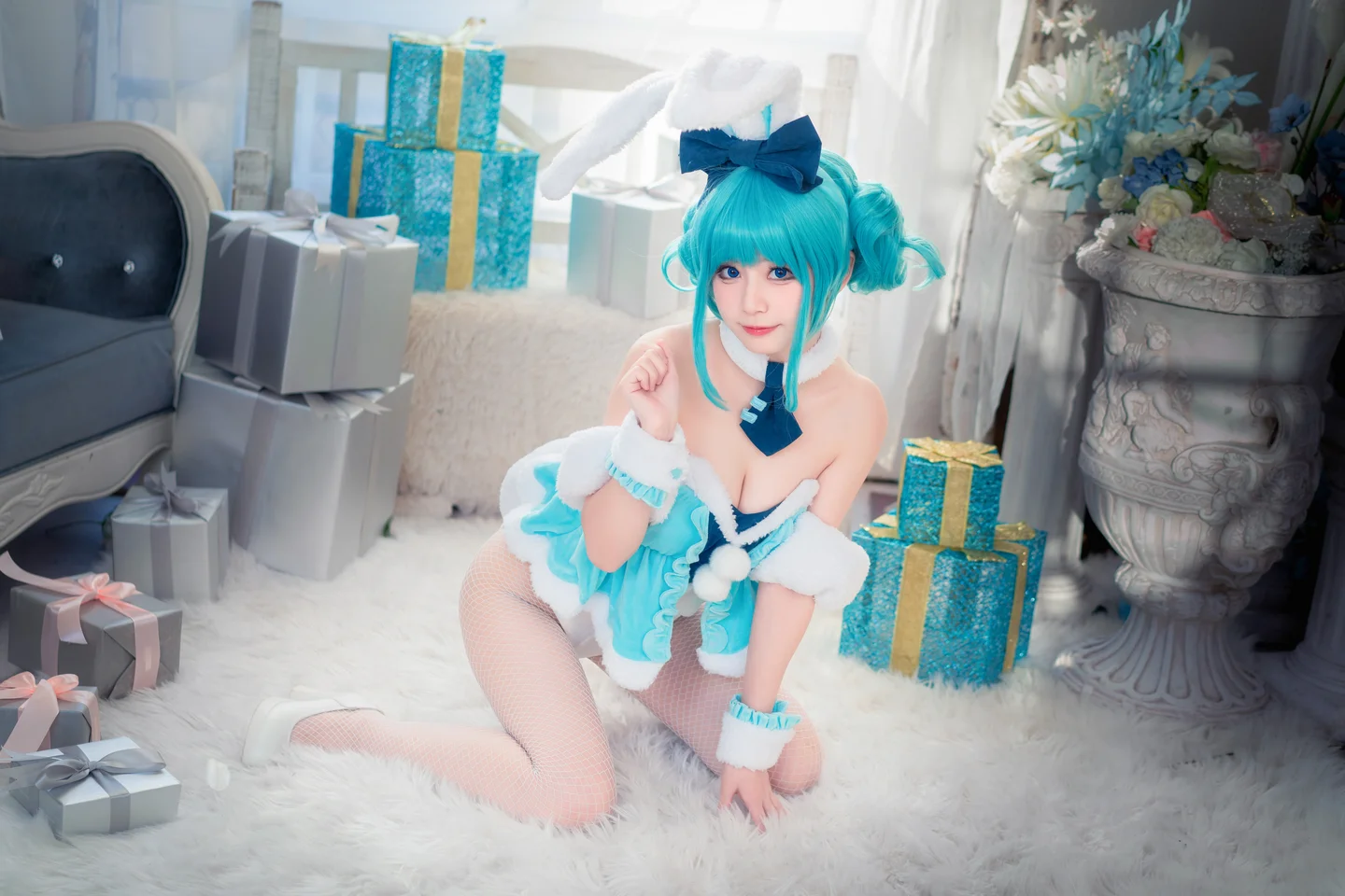 猫大人 - 初音白兔 [24P-280MB] tg@simisebaisi 【丝足阁】017.webp